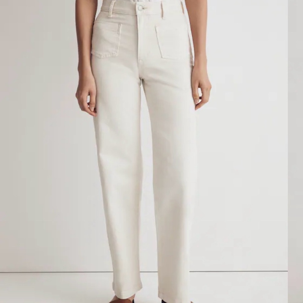 Madewell The Perfect Vintage Wide-Leg Jean Size 33 NWT - Picture 5 of 9